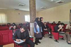 برگزاری آزمون گواهینامه آموزش اصناف در شهرستان پلدختر