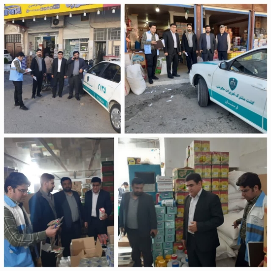 نظارت مشترک دستگاه‌های اجرایی بر سلامت مواد غذایی در پلدختر 