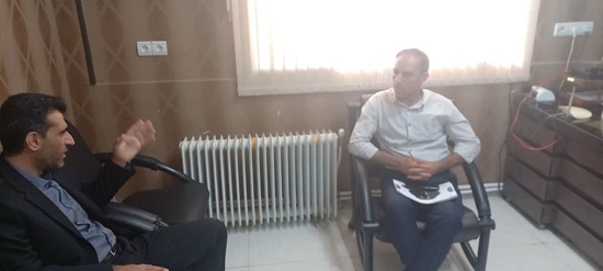 نشست رئیس بسیج جامعه پزشکی لرستان با رئیس شبکه بهداشت پلدختر